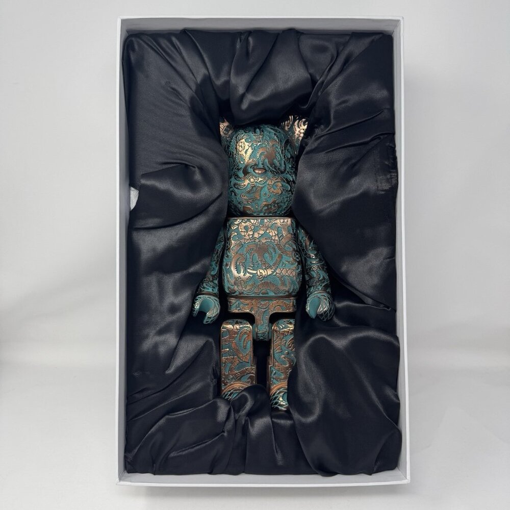 New Bearbrick x Steven Harrington x Action City x Royal Selangor Metal 400% Rare